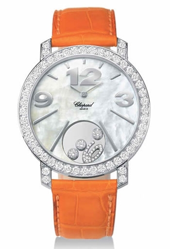 Chopard Happy Diamonds Mother of Pearl Diamond Dial Ladies Watch 207450-0001