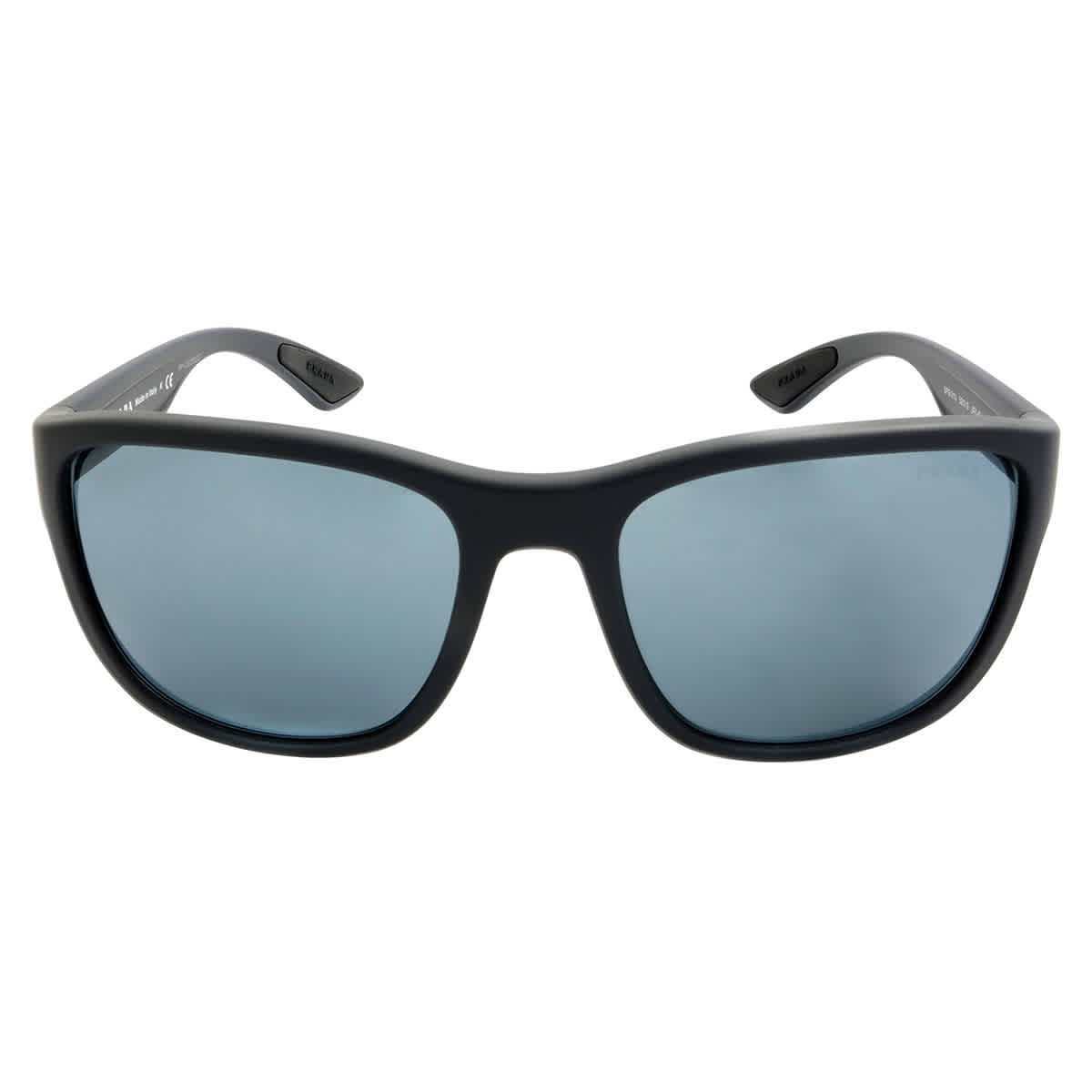 Prada Linea Rossa Grey Mirror Square Men's Sunglasses PS