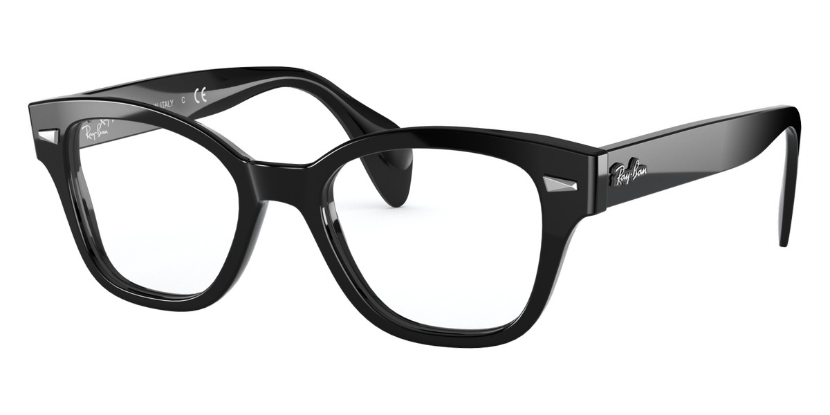 Ray Ban Demo Square Unisex Eyeglasses RX0880 2000 52 80$
