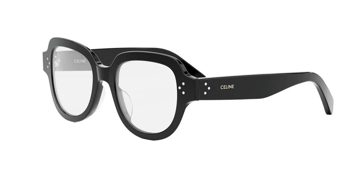 Celine 3 DOTS HD Demo Square Ladies Eyeglasses CL50141U 001 50