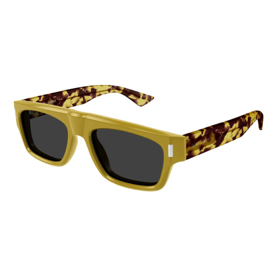 Saint Laurent Mens Black Square Sunglasses SL762 004