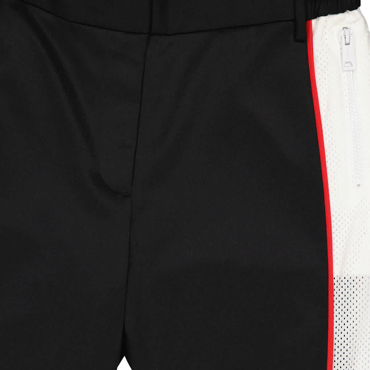Black mesh hotsell stripe trousers