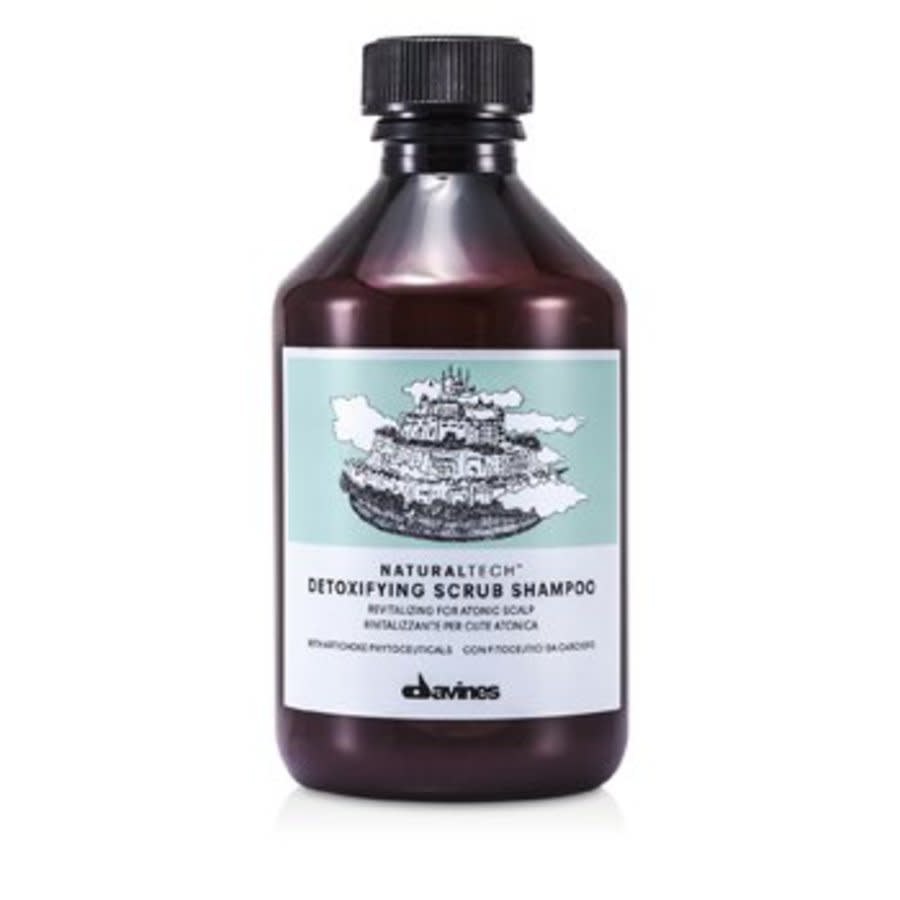 Davines Unisex Natural Tech Detoxifying Scrub Shampoo 8.45 oz For Atonic Scalp Hair Care 8004608230700