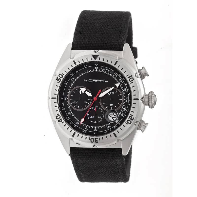 Morphic M53 Series Chronograph Black Dial Mens Watch 5301