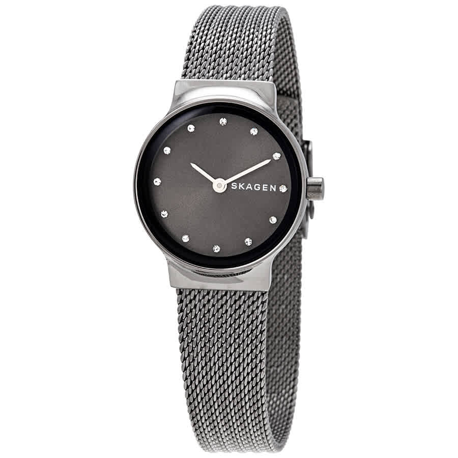 Skagen Freja Grey Dial Stainless Steel Ladies Mesh Ladies Watch SKW2700 $82