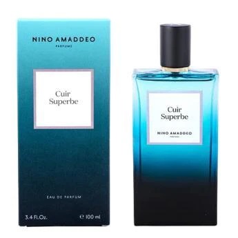 Nino Amaddeo Mens Cuir Superbe EDP 3.3 oz Fragrances 3700227207097