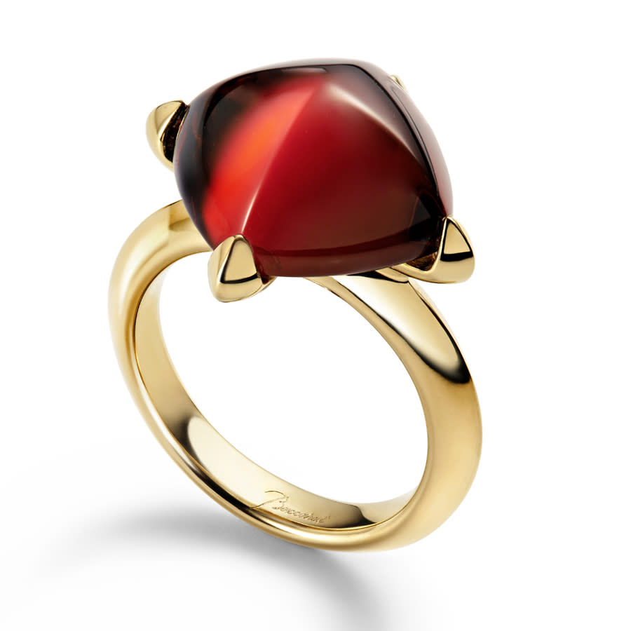Baccarat Medicis Vermeil Crystal Ring 2807016