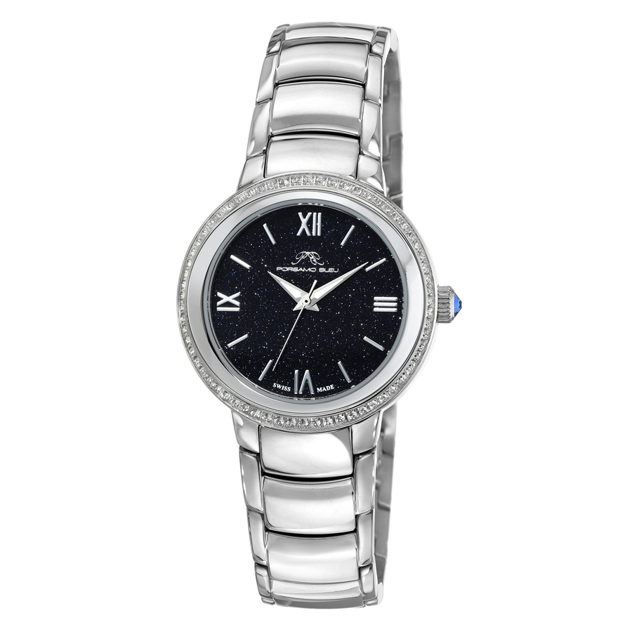 Porsamo Bleu Luna Quartz Blue Dial Ladies Watch 1181GLUS 241$