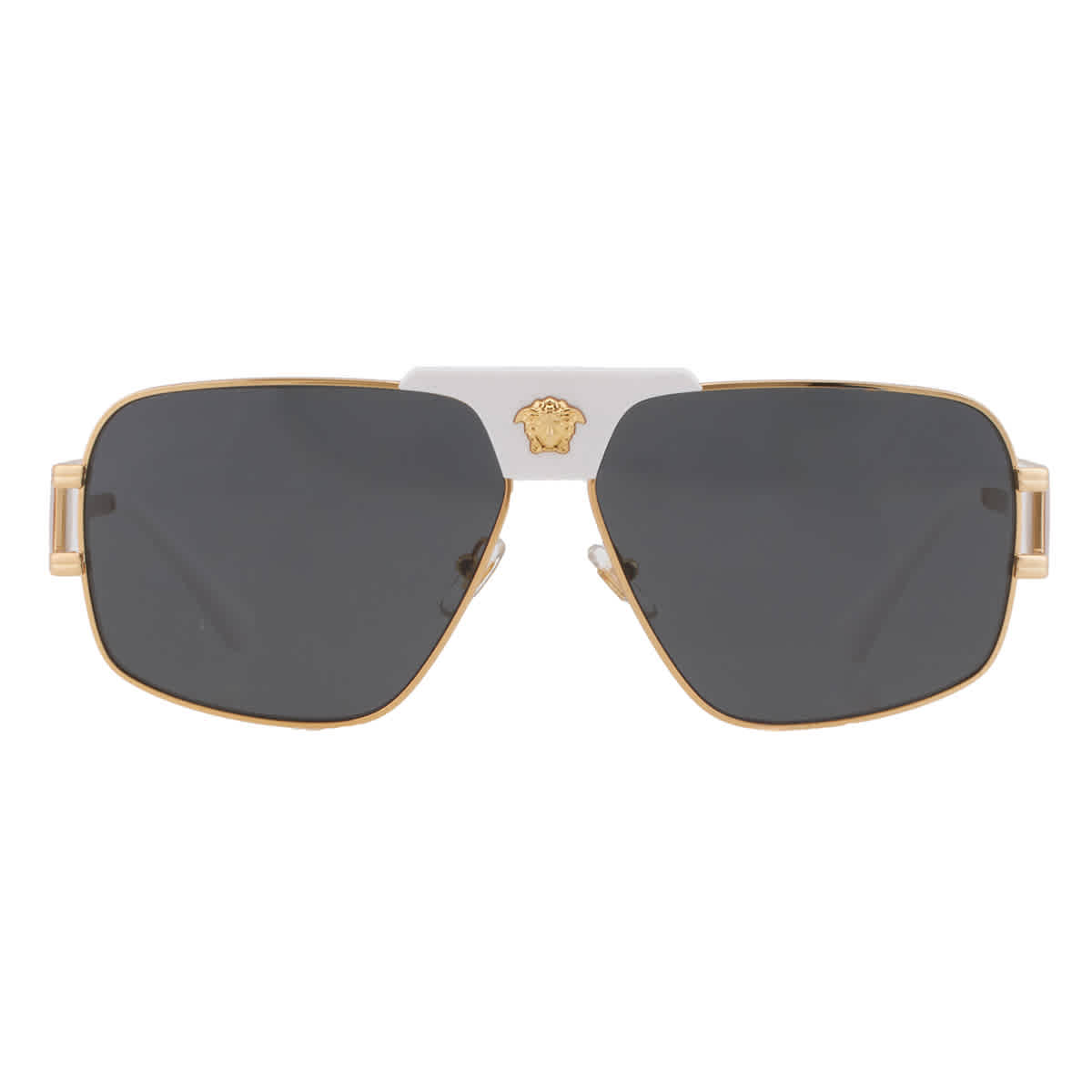 Versace Man Sunglass VE2251 -  Frame color: Gold, Lens color: Dark Grey