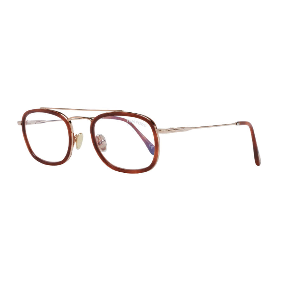 Tom Ford Mens Black Square Eyeglass Frames FT5677-B 053