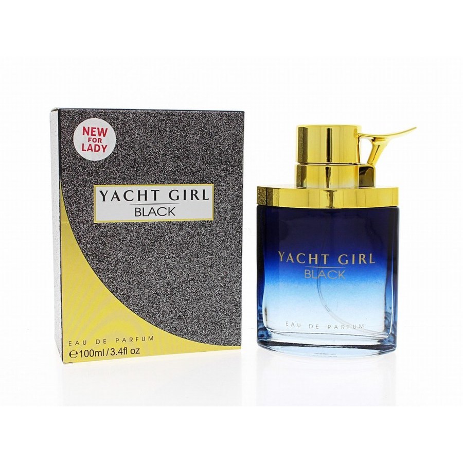 Myrurgia Ladies Yacht Girl Black EDP Spray 333 oz Fragrances 752527844468 13$