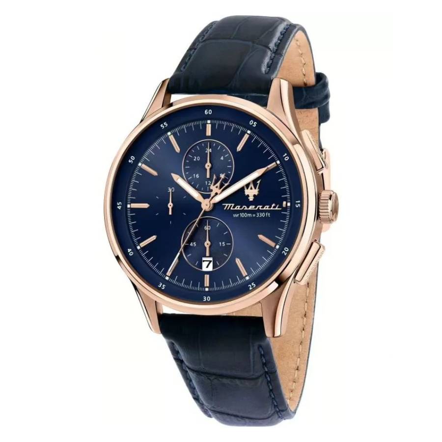 Maserati Sorpasso Chronograph Quartz Blue Dial Mens Watch R8871624009