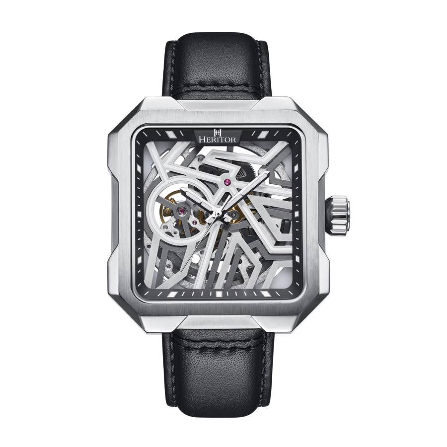 Heritor Campbell Silver-tone Dial Mens Watch HERHS3301 289$
