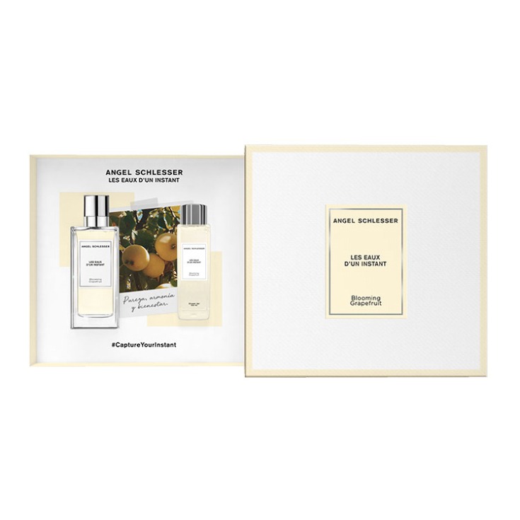 Angel Schlesser Unisex Blooming Grapefruit EDT Gift Set Fragrances 8058045427087