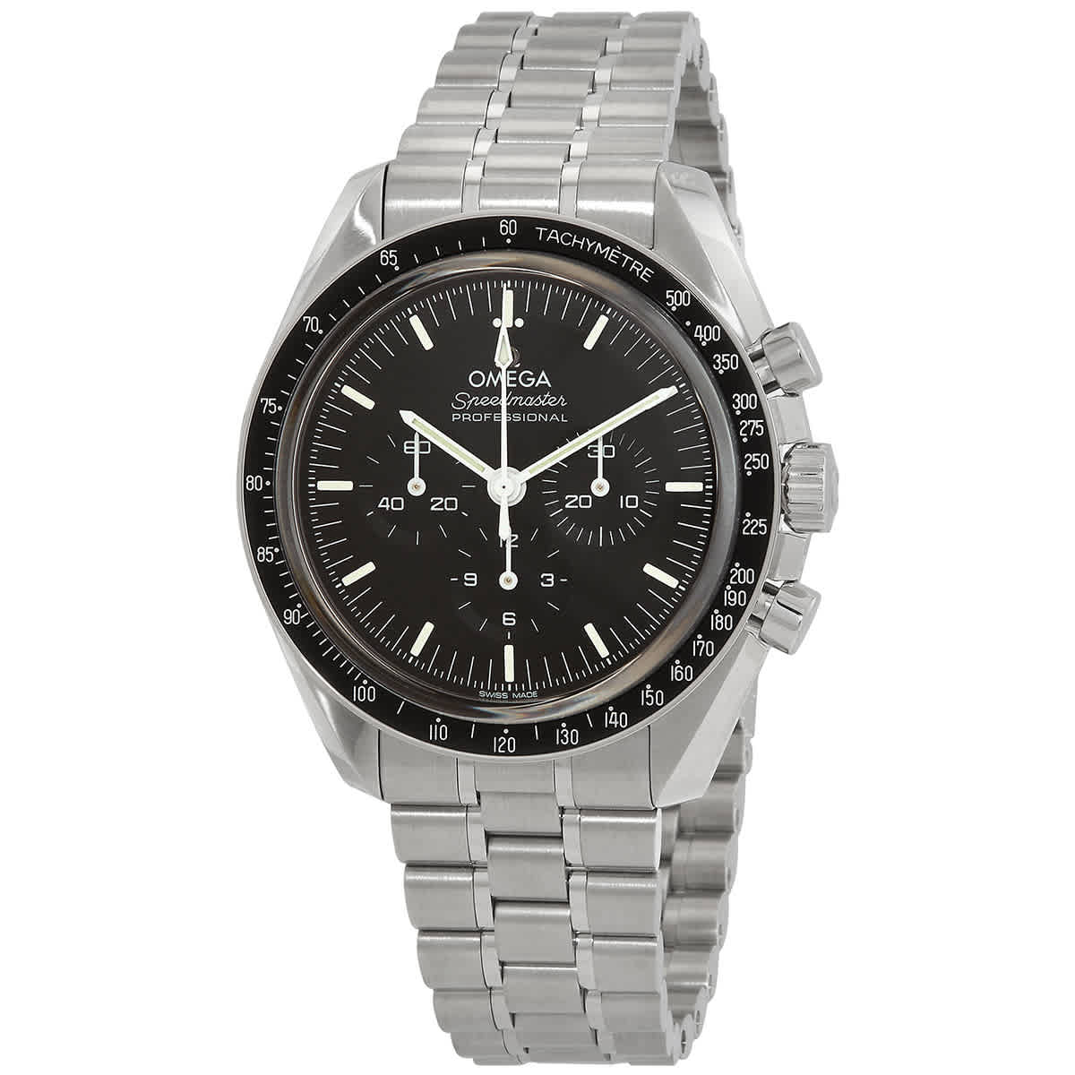 Omega Speedmaster Chronograph Hand Wind Black Dial Mens Watch 31030425001002 7650$