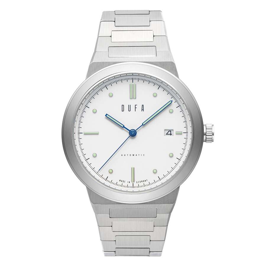 Dufa Gunter White Dial Mens Watch DF-9033-11