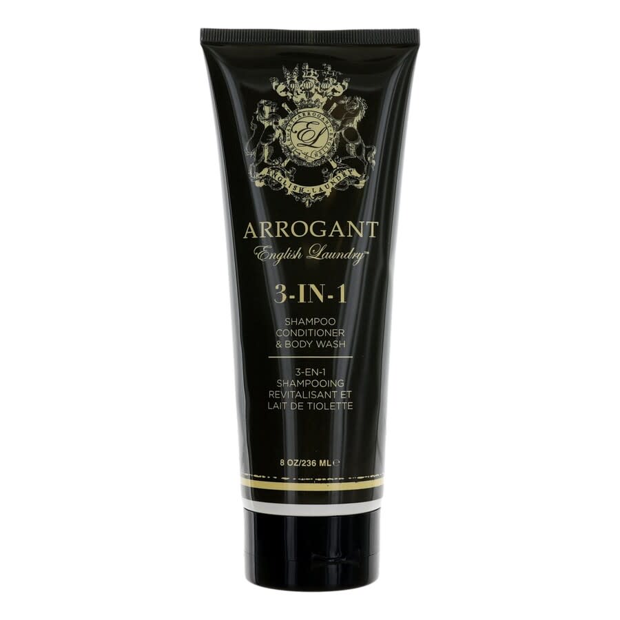 English Laundry Mens Arrogant 3 in 1 ShampooConditioner Body Wash 8 oz Bath Body 819029018138 10$