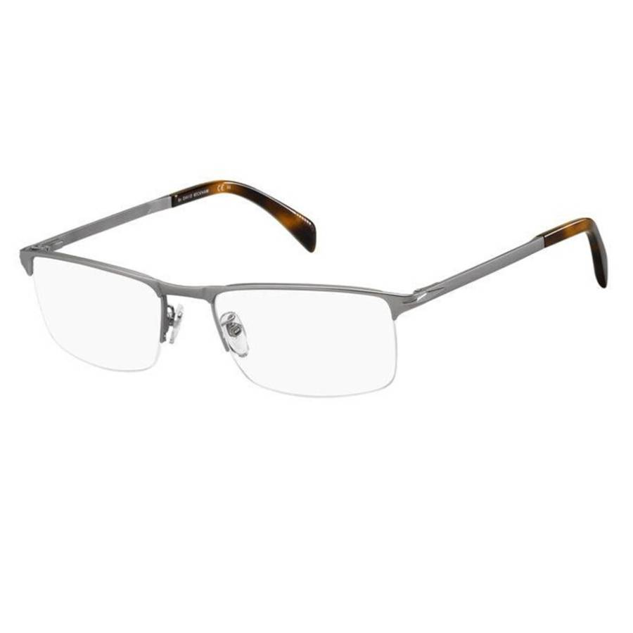David Beckham Demo Rectangular Mens Eyeglasses DB 7034 0R81-39 40$
