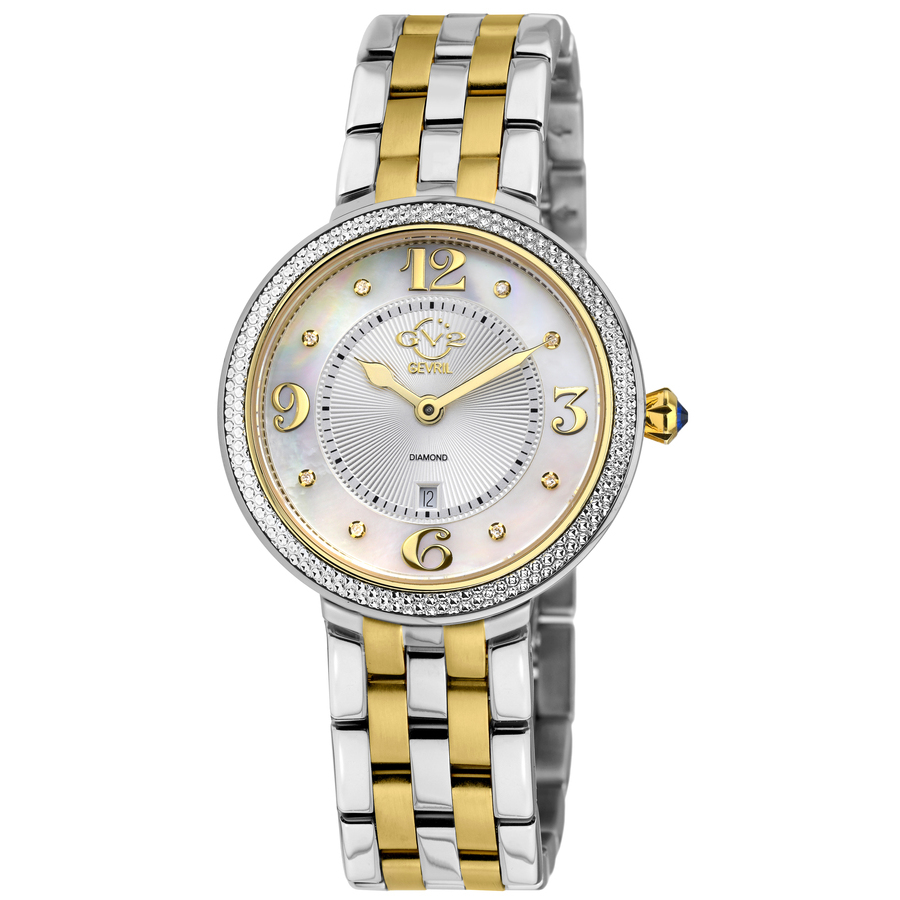 GV2 by Gevril Verona Quartz Diamond Ladies Watch 12903B 541$