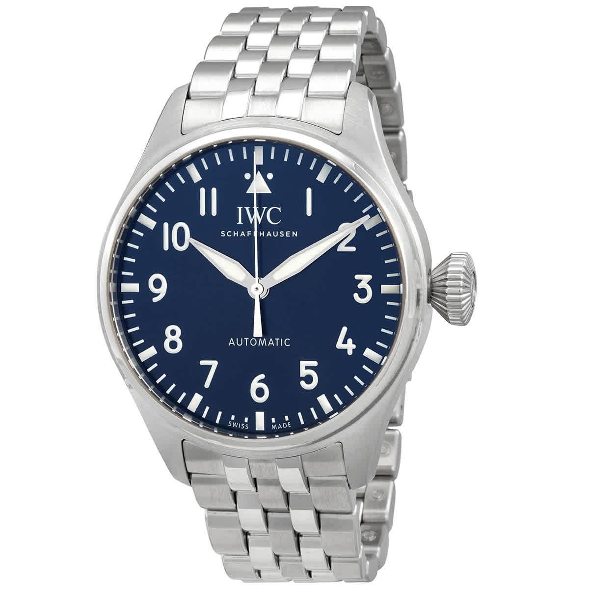 IWC Big Pilot 43 Automatic Blue Dial Mens Watch IW329304 7995$