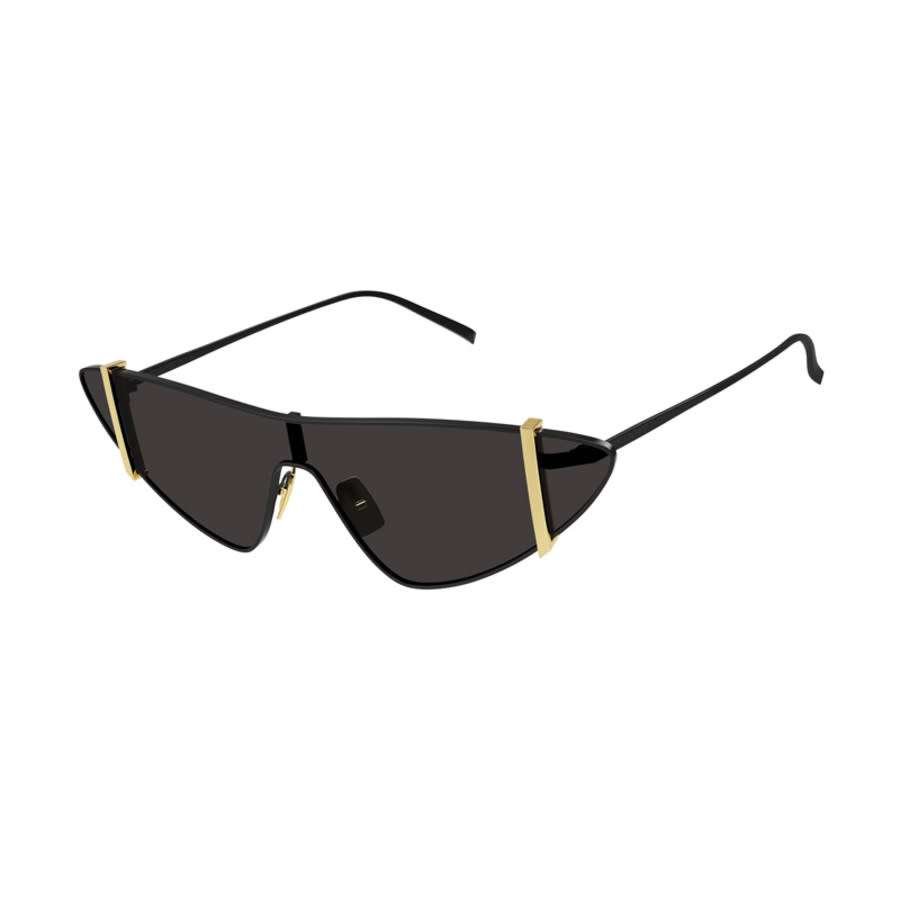 Saint Laurent SL536001 Shield Full Rim Sunglasses — Black