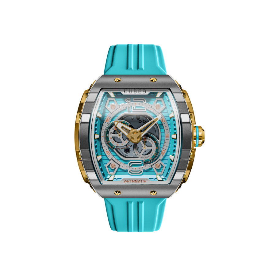 Nubeo Magellan Blue Dial Mens Watch NB-6087-04