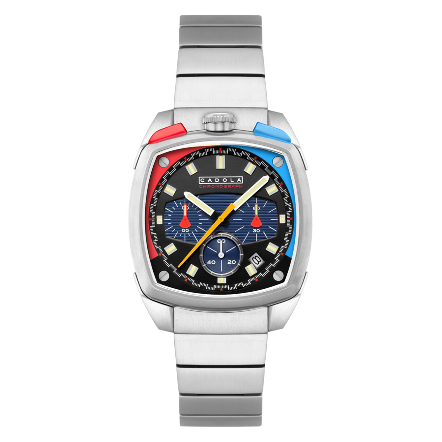 Cadola Taurus Chronograph Quartz Black Dial Mens Watch CD-1060-44