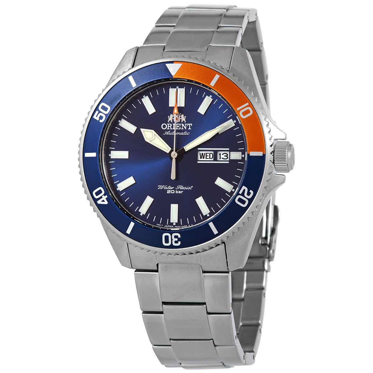 Orient Sports Automatic Blue Dial Mens Watch RA-AA0913L 179$