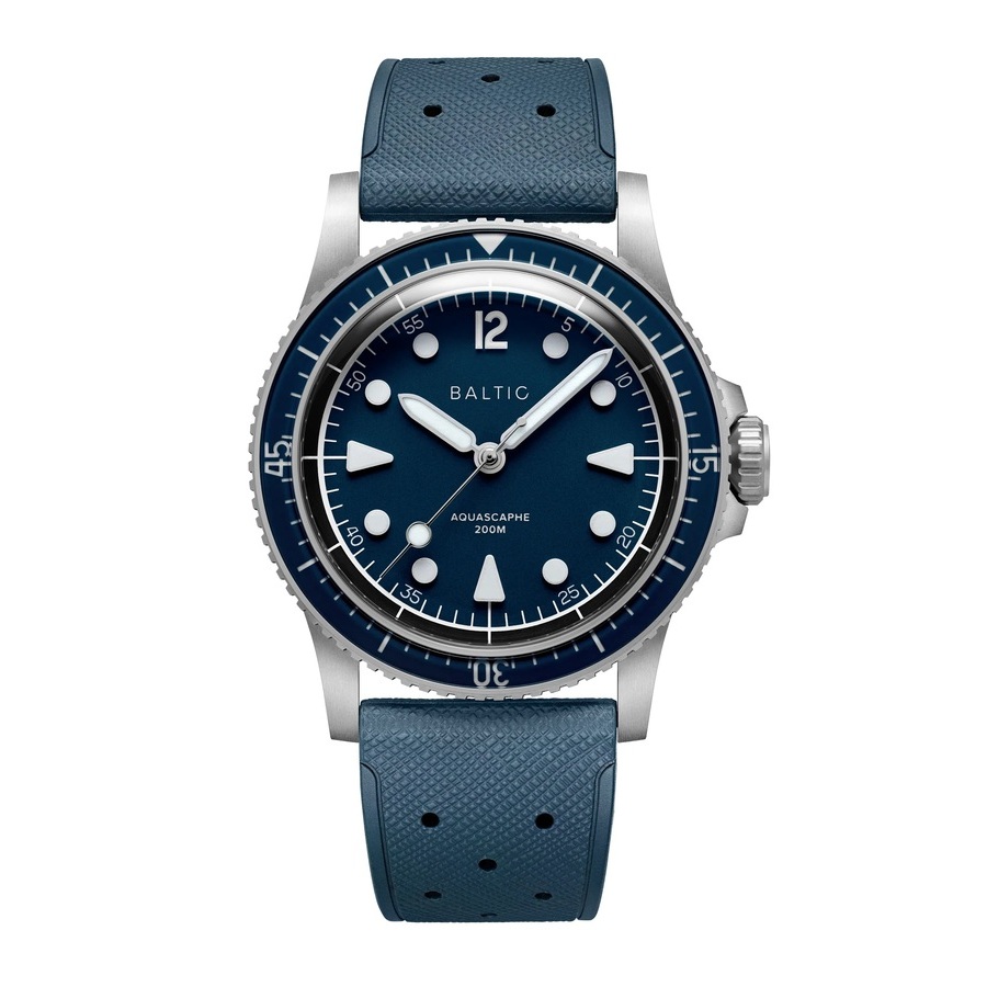 Baltic Aquascaphe Mk2 Automatic Blue Dial Mens Watch AQUAMK2BLUE37 710$