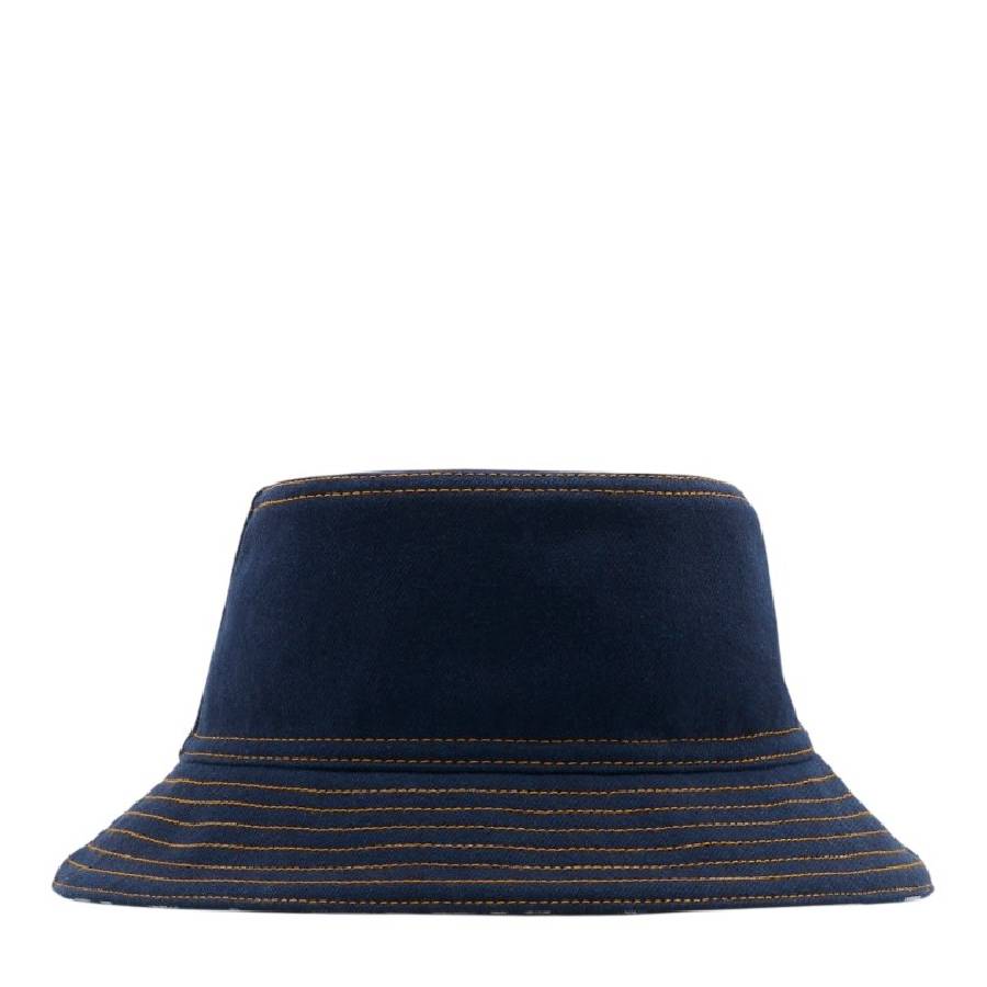 BURBERRY リバーシブル　バケットハット Burberry Reversible Denim Cotton Bucket Hat | eBay