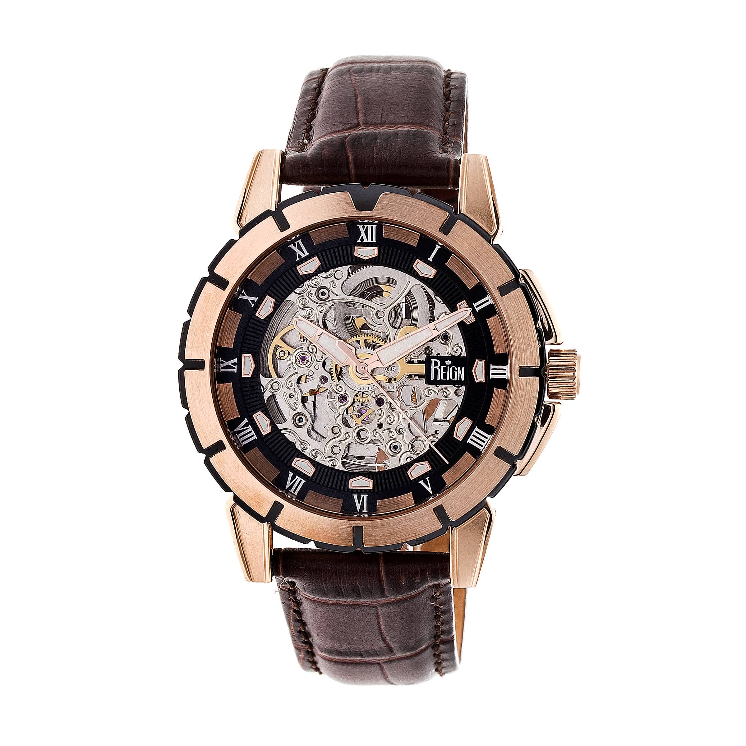 Reign Philippe Automatic Black Dial Mens Watch REIRN4606