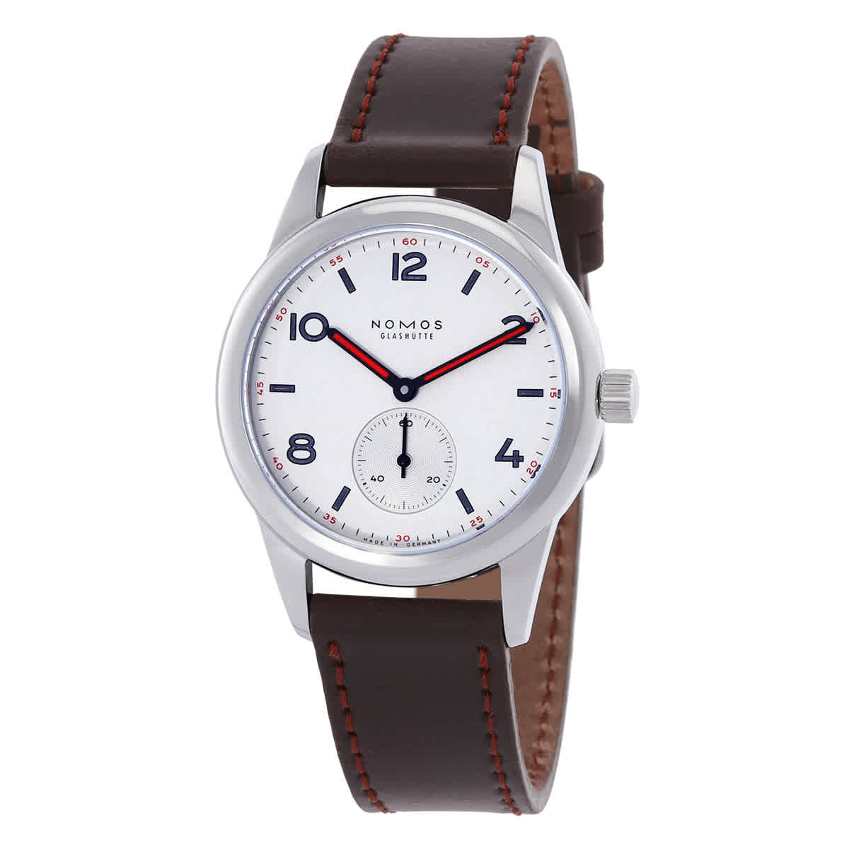 Nomos Club Hand Wind White Dial Watch 7031 1568$