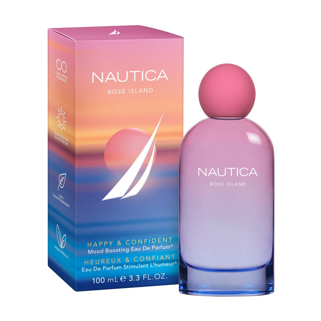 Nautica Ladies Rose Island Happy Confident EDP Spray 34 oz Fragrances 3616305488879 27$