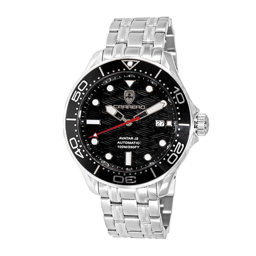 Torino Carrero Avatar Automatic Black Dial Mens Watch C1S6161BKJ 1886$