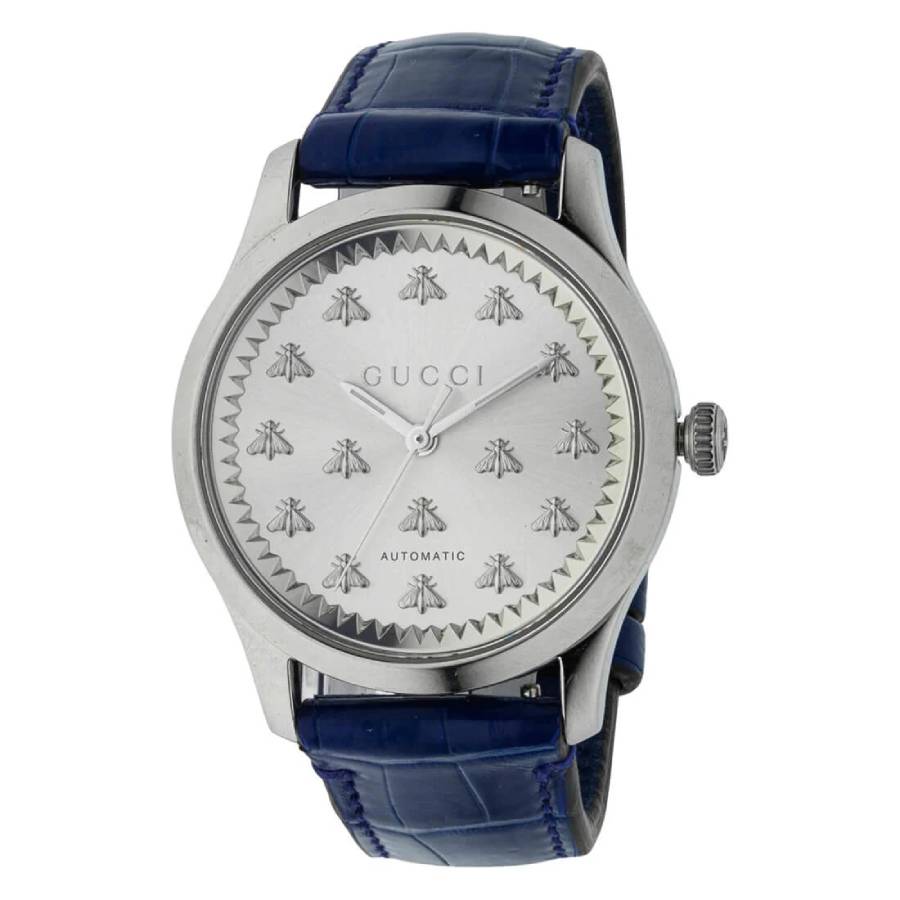 Gucci G-Timeless Automatic Silver Dial Watch YA1264214 990$