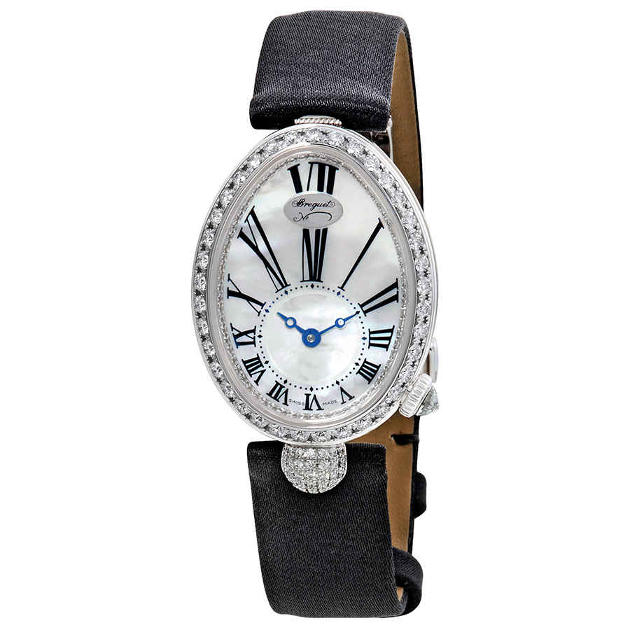 Breguet Reine de Naples 18kt White Gold Mother of Pearl Dial Ladies Watch 8928BB51844DD0D 24995$