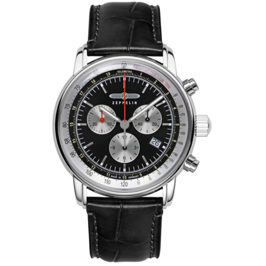 Zeppelin Lz 14 Marine Black Dial Mens Watch 8888MB2