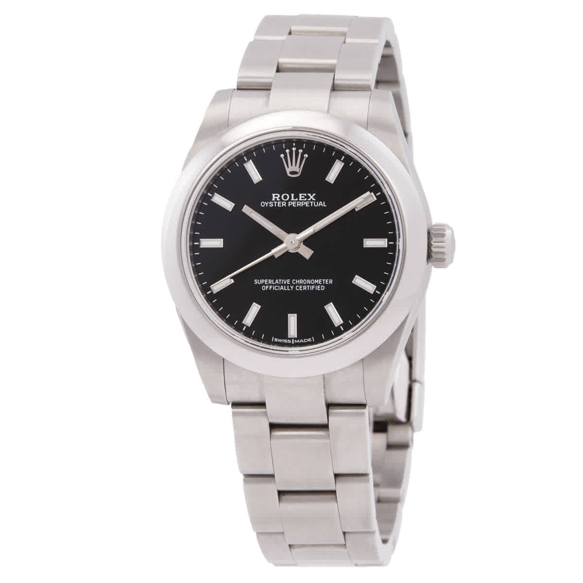 Rolex Oyster Perpetual Automatic Chronometer Black Dial Unisex Watch 1772000019