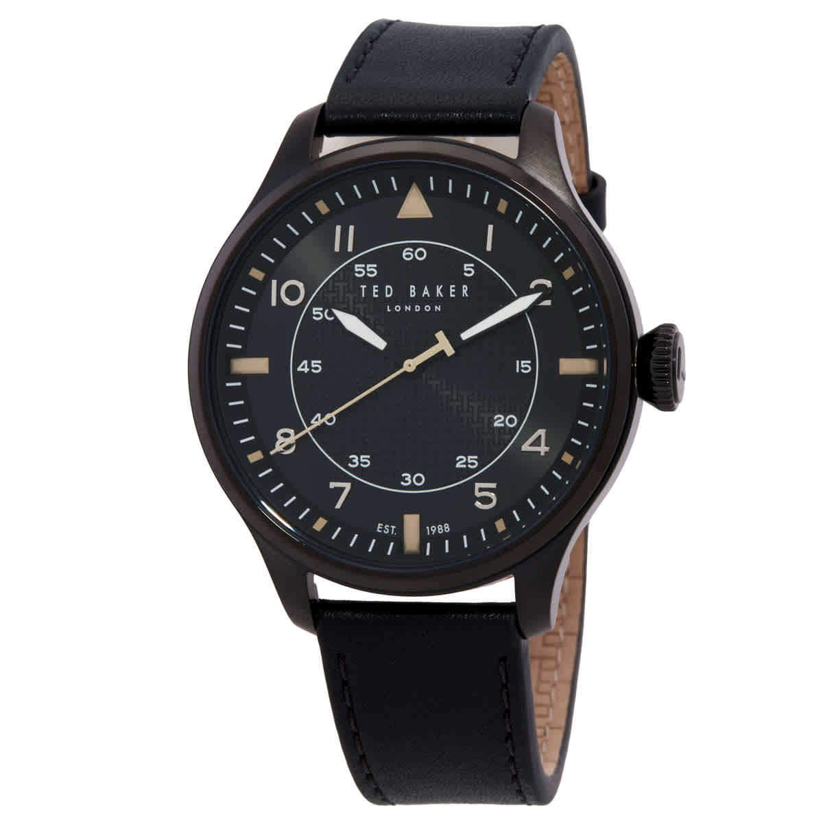 Ted Baker Fulmaar Quartz Black Dial Mens Watch BKPFMS4049I 62$