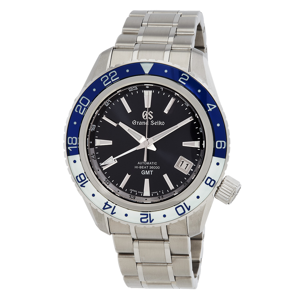 Pre-owned Grand Seiko Sport GMT Automatic Blue Dial Mens Watch SBGJ237G 4399$