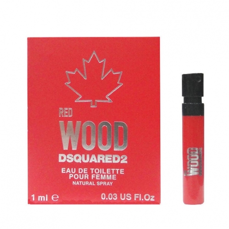 Dsquared2 Ladies Red Wood EDT Spray 003 oz Fragrances 8011003852826 6$