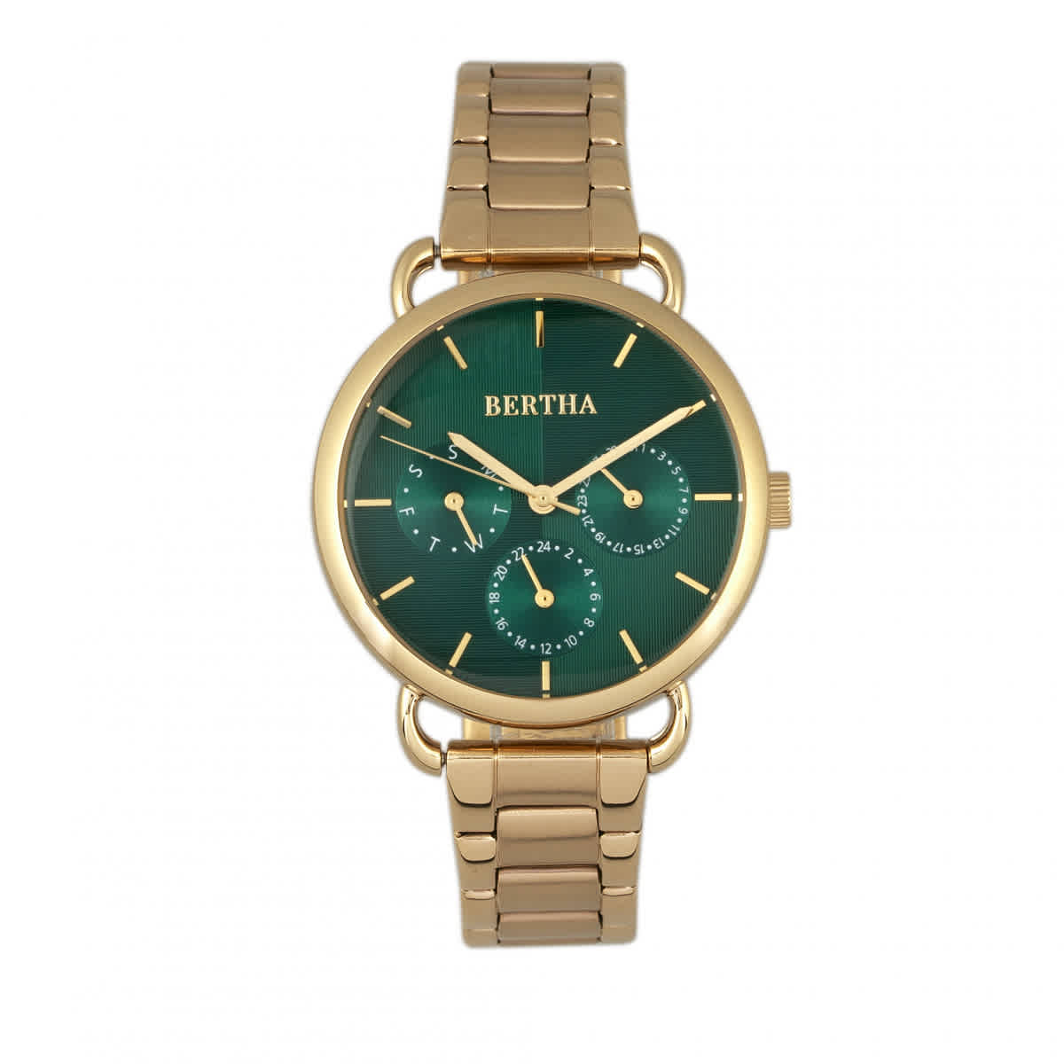 Bertha Gwen Green Dial Ladies Watch BR8302
