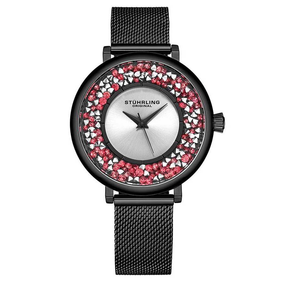 Stuhrling Original Symphony Silver-tone Dial Ladies Watch M15461