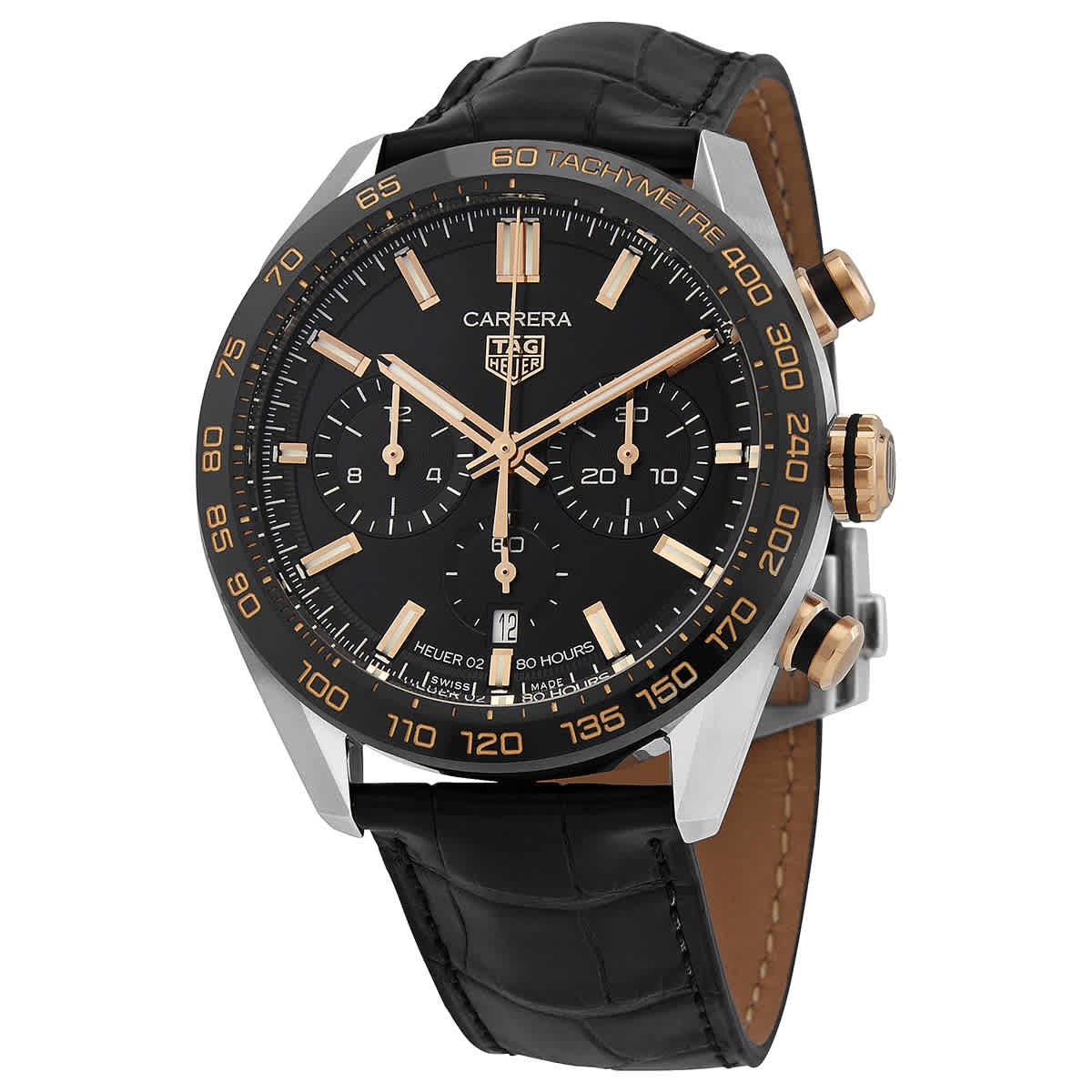 Tag Heuer Chronograph Automatic Black Dial Mens Watch CBN2A5AFC6481 6725$