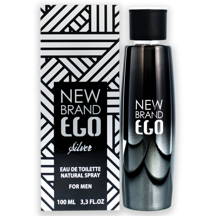 Ego Silver by New Brand for Men - 33 oz EDT Spray 12$