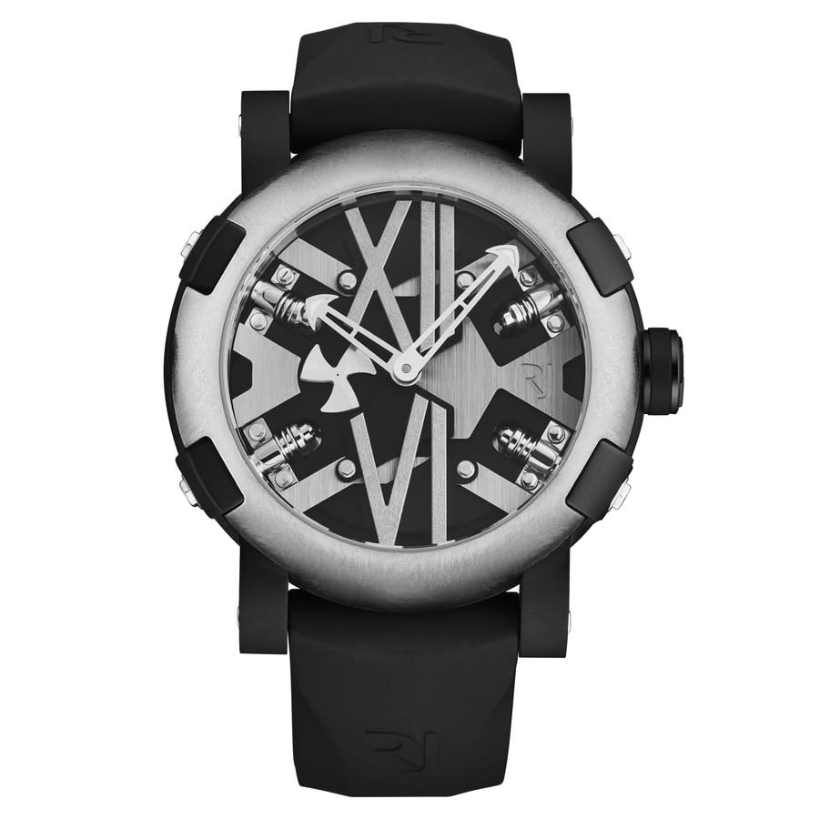 Romain Jerome Steampunk Silver-tone Dial Mens Watch RJSPAU10120 11650$