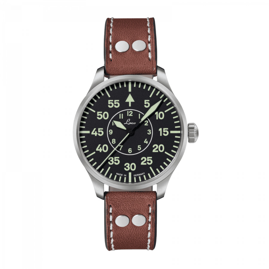 Laco Aachen Automatic Black Dial Unisex Watch 861990