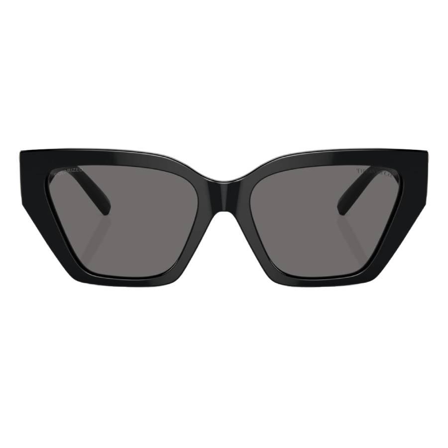 Tiffany & Co. Woman Sunglass TF4218 -  Frame color: Black, Lens color: Dark Grey Polarized