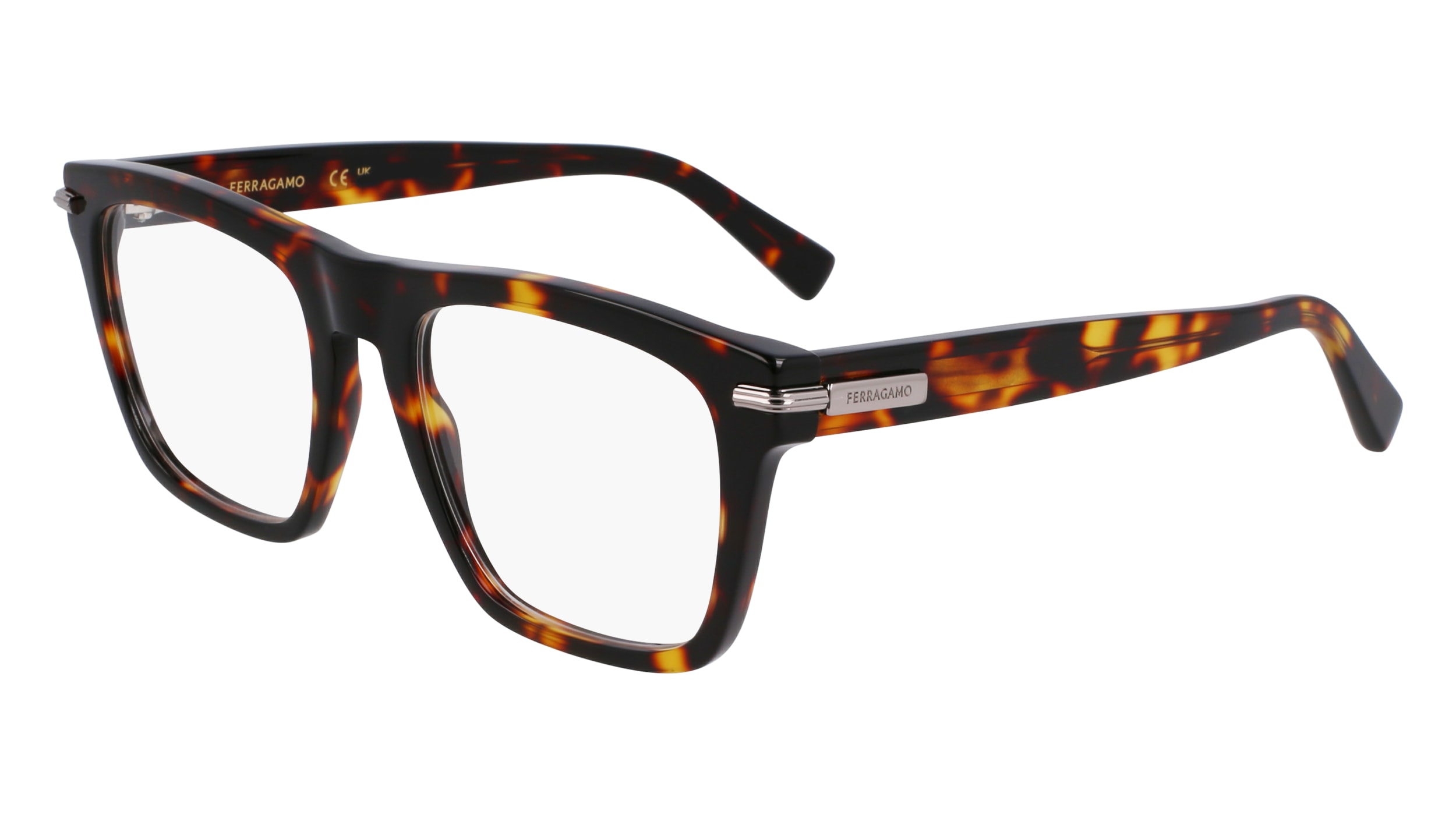 Ferragamo Demo Square Mens Eyeglasses SF3015 242 53 70$