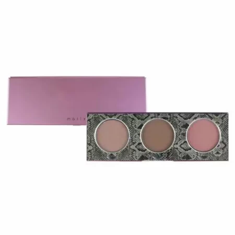 Mally Ladies Shimmer, Shape & Glow Face Defining System Palette 0.4 oz Makeup 724962069478